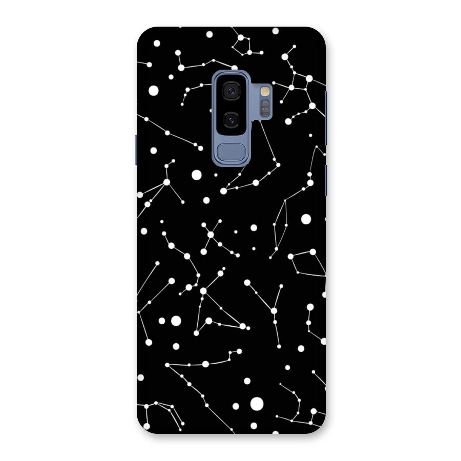 Black Constellation Pattern Back Case for Galaxy S9 Plus