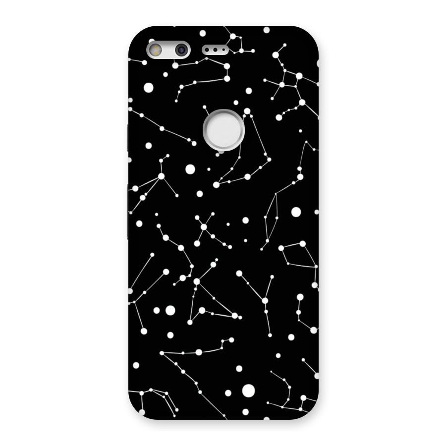 Black Constellation Pattern Back Case for Google Pixel