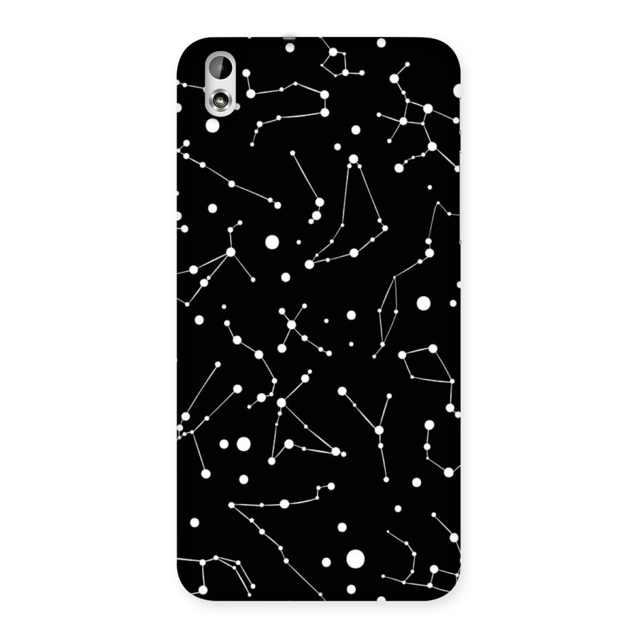 Black Constellation Pattern Back Case for HTC Desire 816g