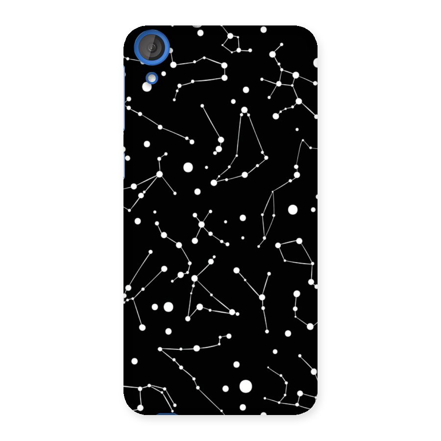 Black Constellation Pattern Back Case for HTC Desire 820s