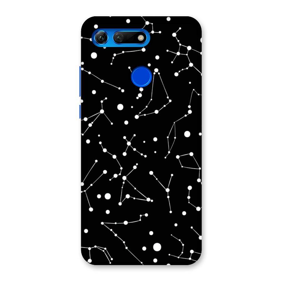 Black Constellation Pattern Back Case for Honor View 20