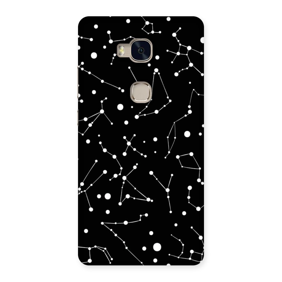 Black Constellation Pattern Back Case for Huawei Honor 5X
