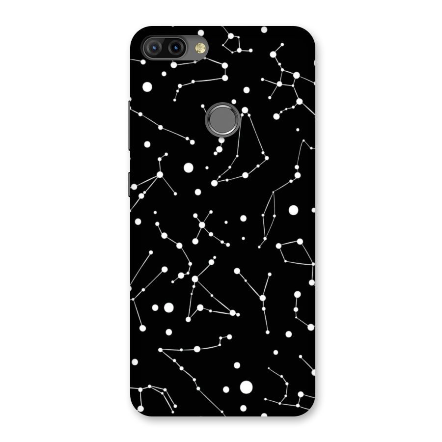 Black Constellation Pattern Back Case for Infinix Hot 6 Pro