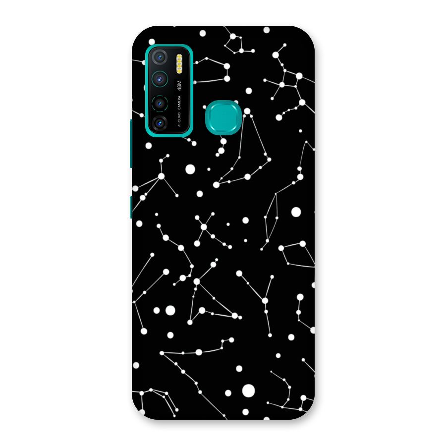 Black Constellation Pattern Back Case for Infinix Hot 9 Pro