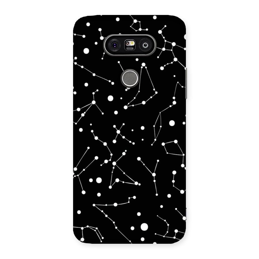 Black Constellation Pattern Back Case for LG G5