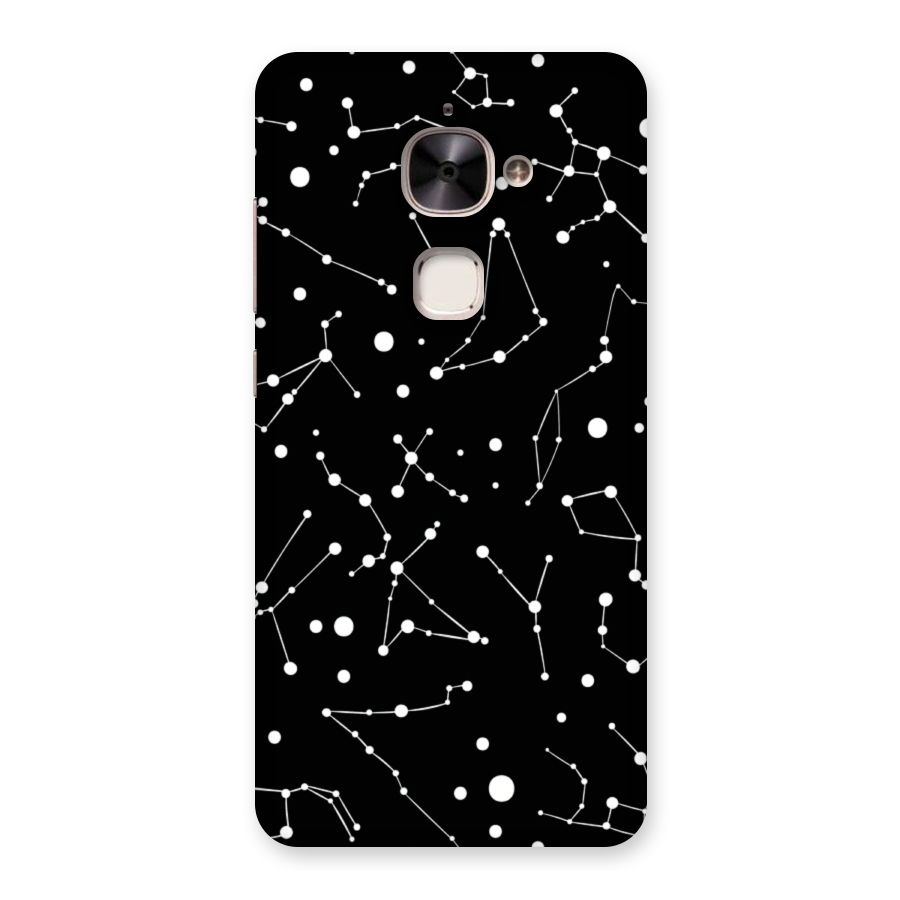 Black Constellation Pattern Back Case for Le 2