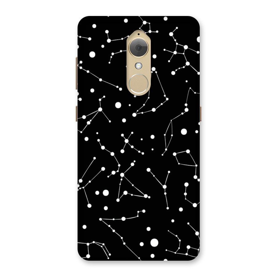 Black Constellation Pattern Back Case for Lenovo K8