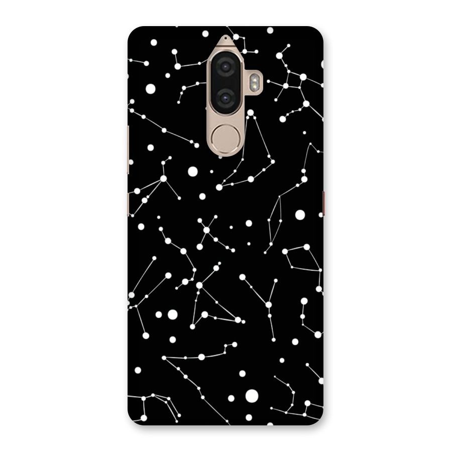 Black Constellation Pattern Back Case for Lenovo K8 Note