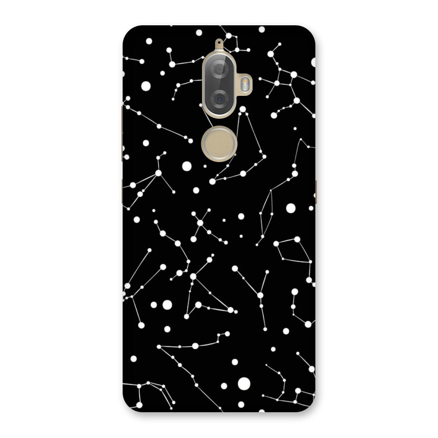 Black Constellation Pattern Back Case for Lenovo K8 Plus