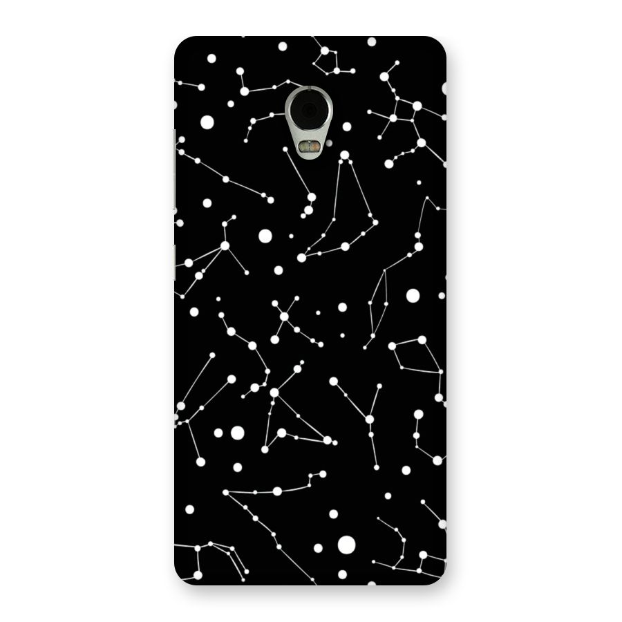 Black Constellation Pattern Back Case for Lenovo Vibe P1