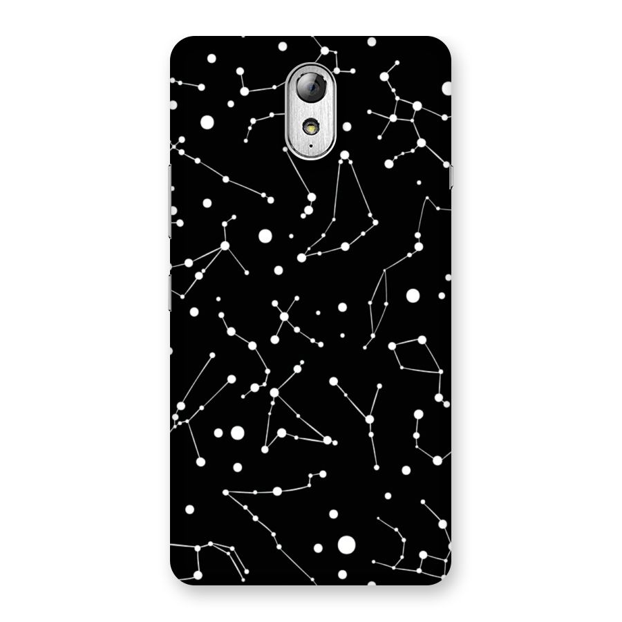 Black Constellation Pattern Back Case for Lenovo Vibe P1M
