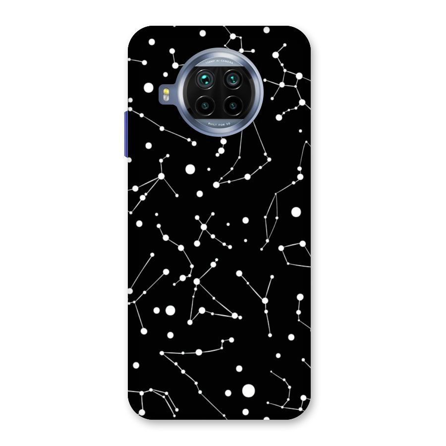 Black Constellation Pattern Back Case for Mi 10i