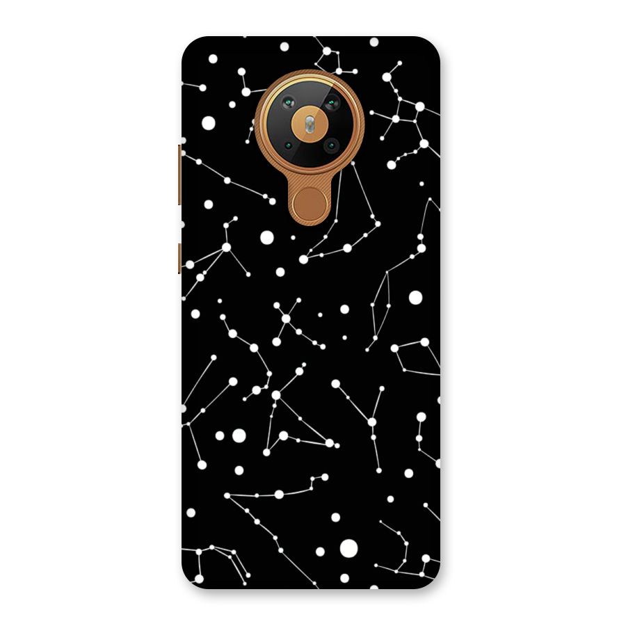 Black Constellation Pattern Back Case for Nokia 5.3