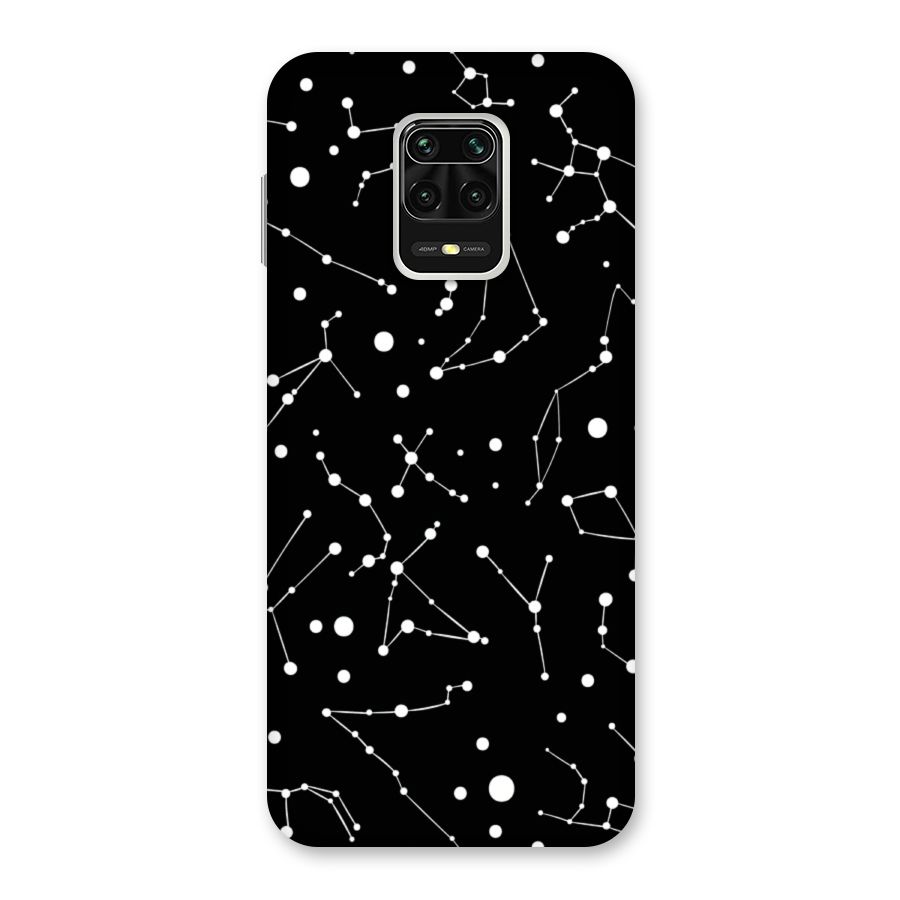 Black Constellation Pattern Back Case for Poco M2 Pro