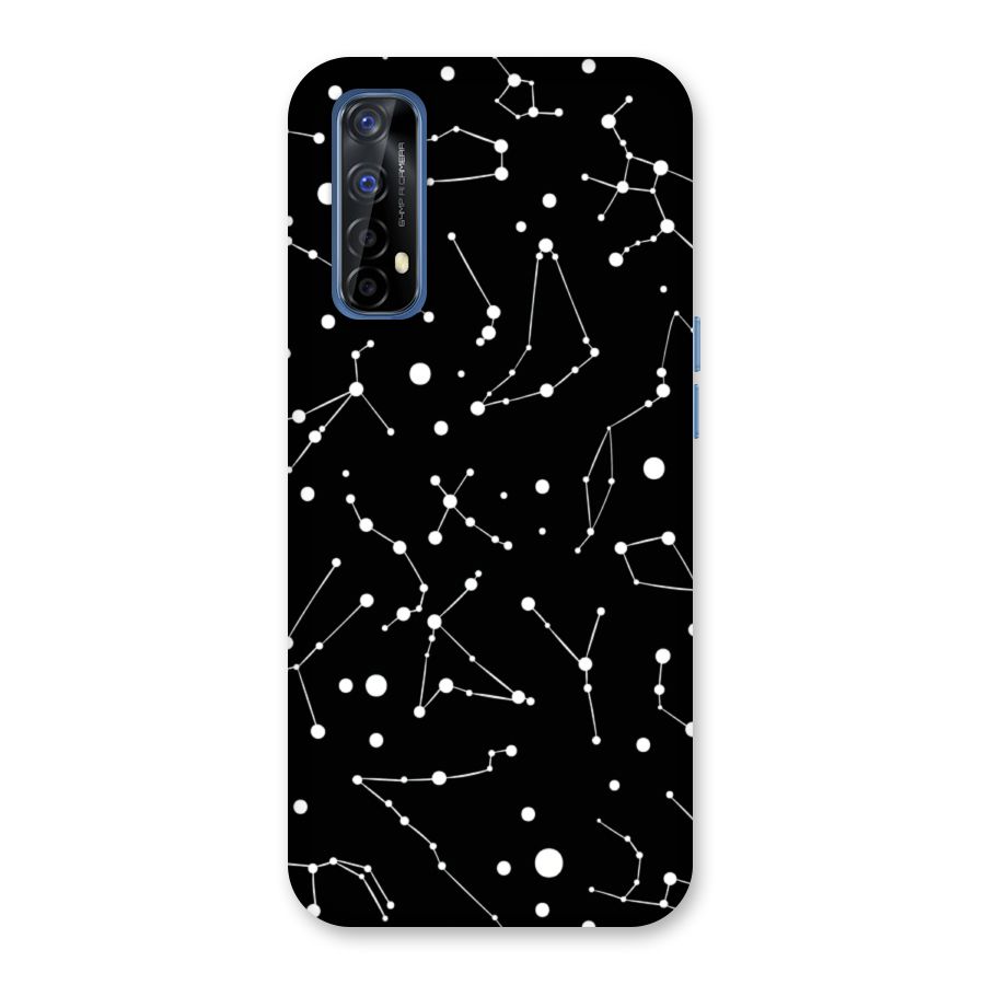 Black Constellation Pattern Back Case for Realme 7
