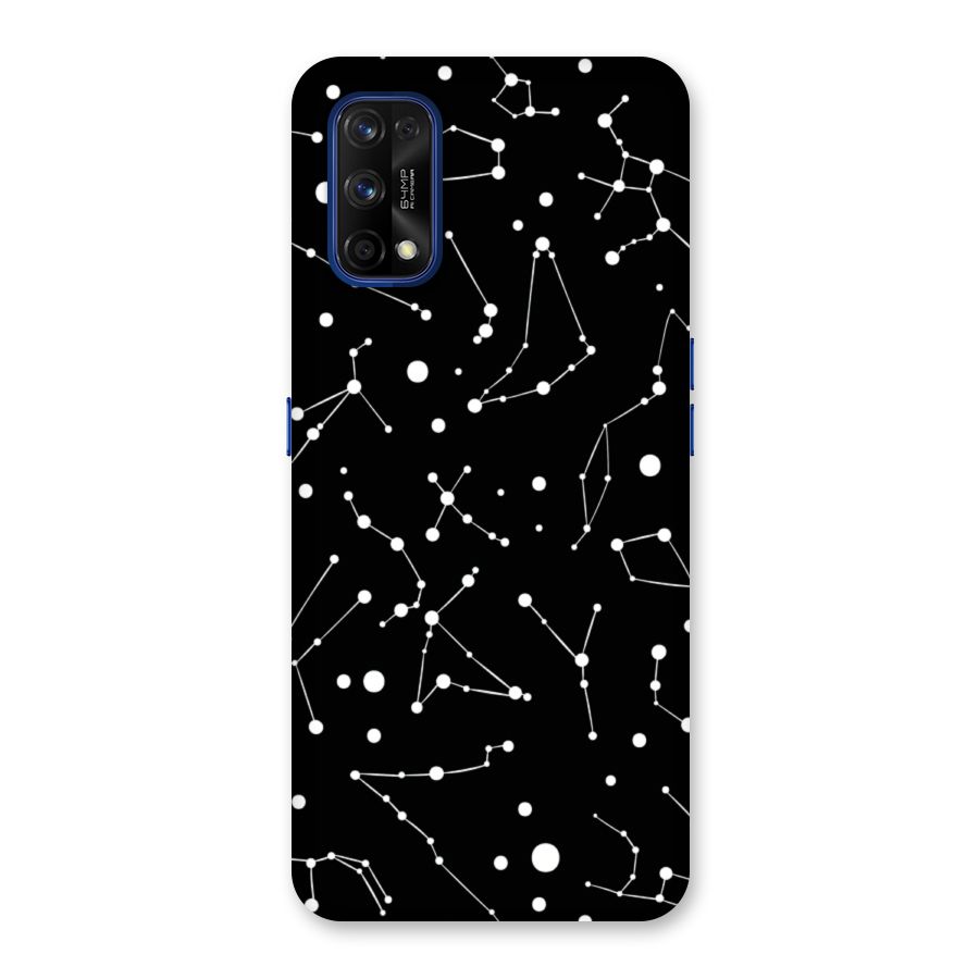 Black Constellation Pattern Back Case for Realme 7 Pro