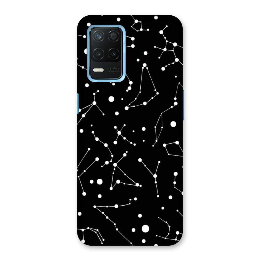 Black Constellation Pattern Back Case for Realme Narzo 30 5G
