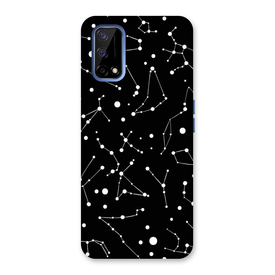 Black Constellation Pattern Back Case for Realme Narzo 30 Pro