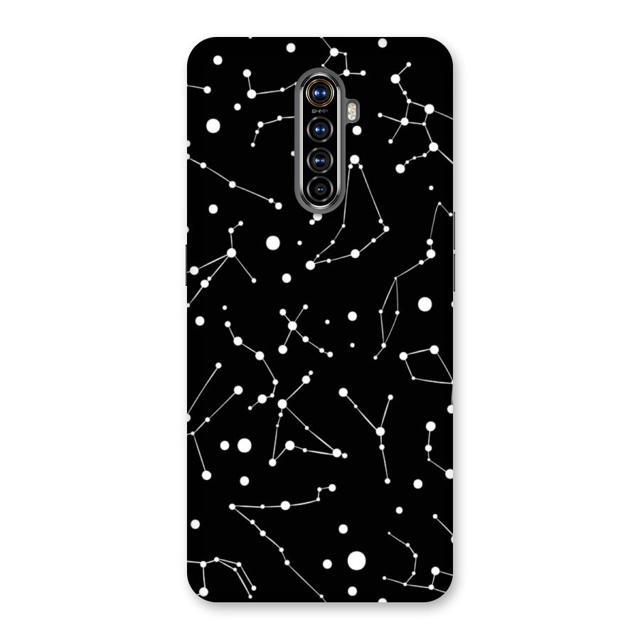 Black Constellation Pattern Back Case for Realme X2 Pro