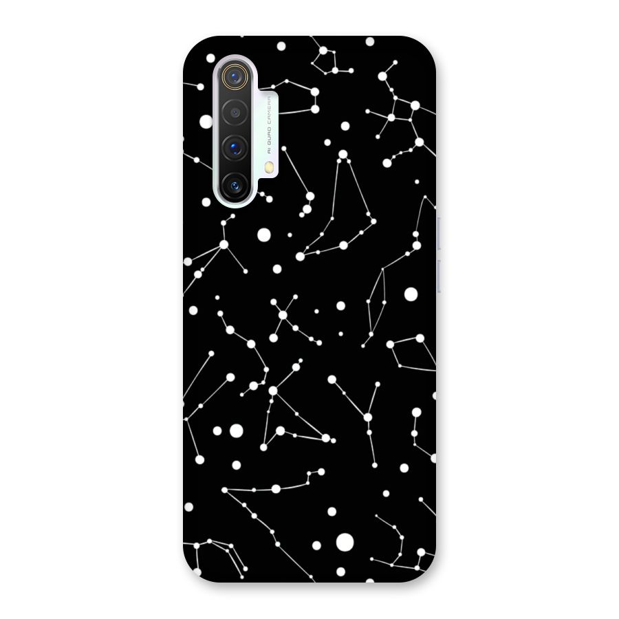 Black Constellation Pattern Back Case for Realme X3