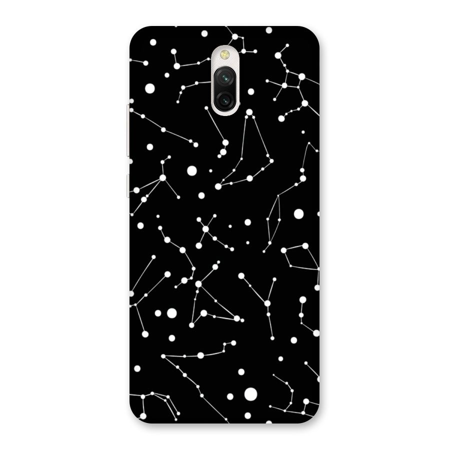 Black Constellation Pattern Back Case for Redmi 8A Dual