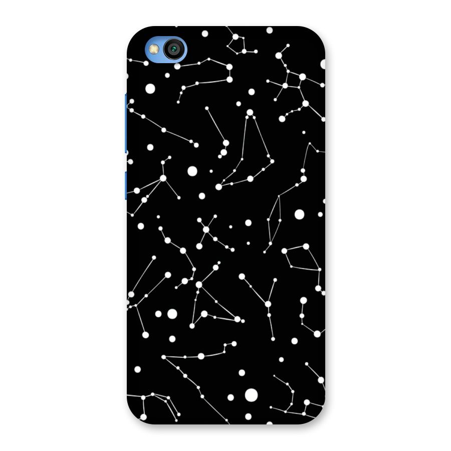 Black Constellation Pattern Back Case for Redmi Go