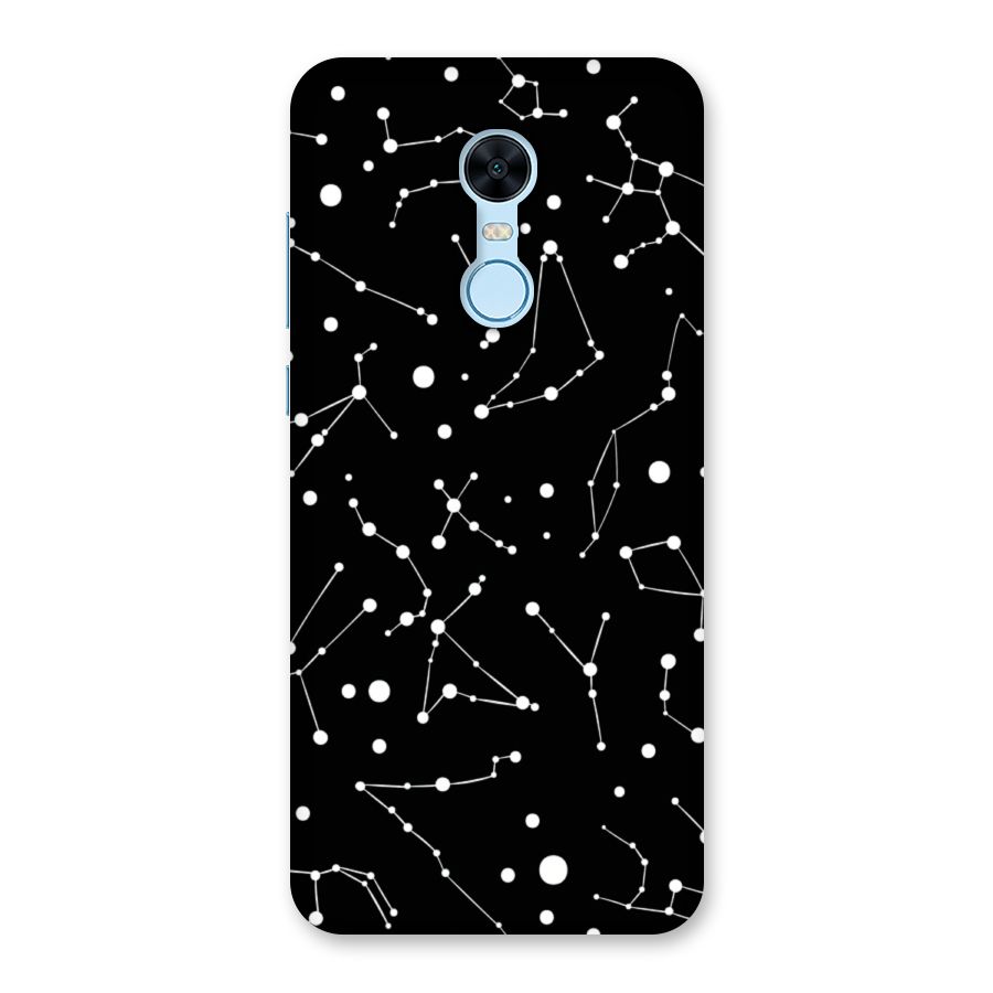 Black Constellation Pattern Back Case for Redmi Note 5