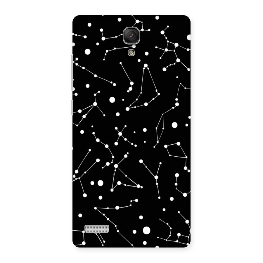Black Constellation Pattern Back Case for Redmi Note Prime