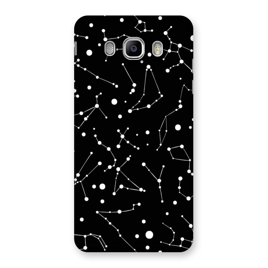 Black Constellation Pattern Back Case for Samsung Galaxy J5 2016