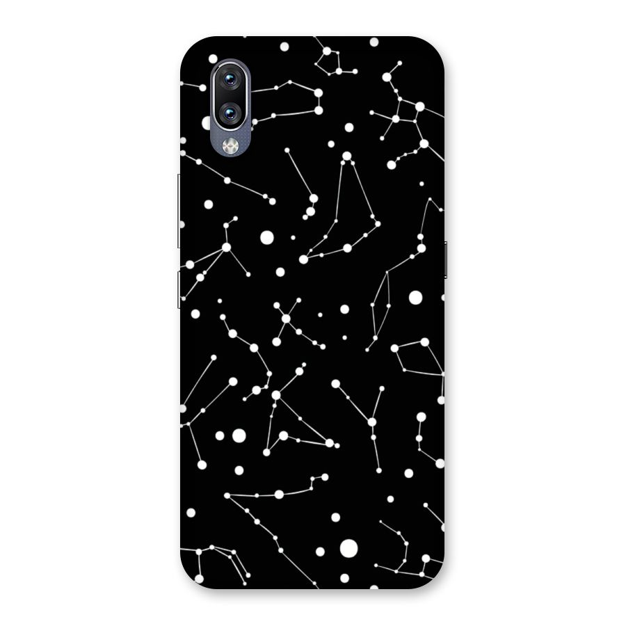 Black Constellation Pattern Back Case for Vivo NEX