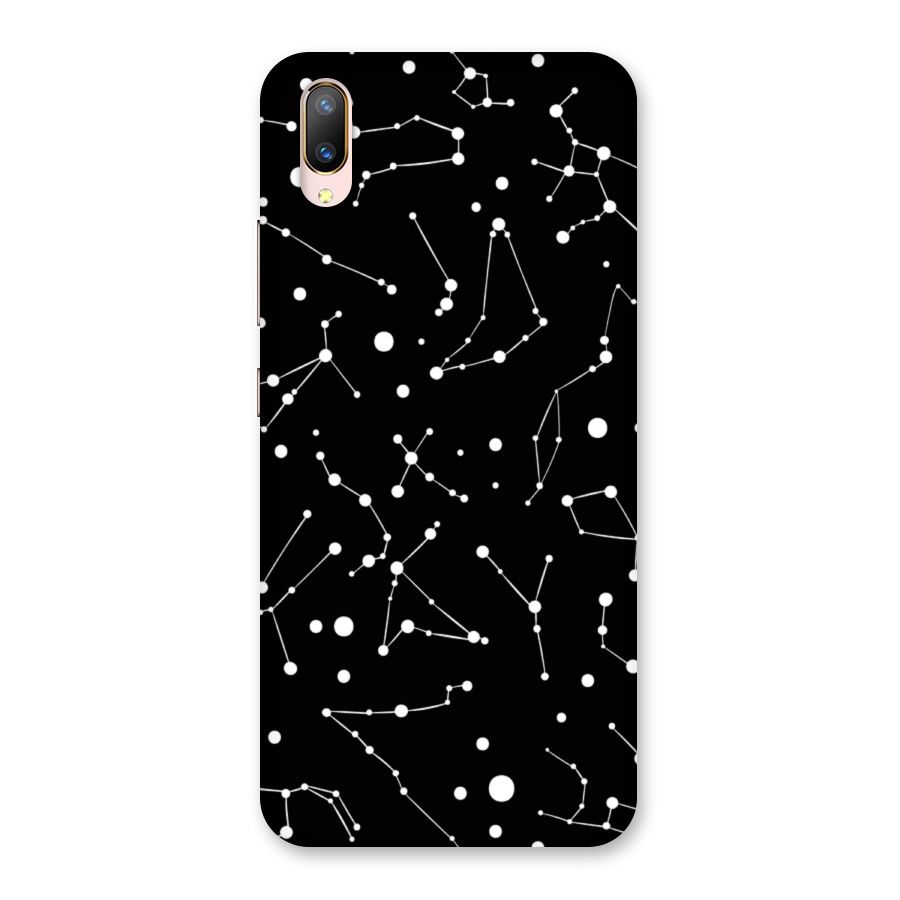 Black Constellation Pattern Back Case for Vivo V11 Pro