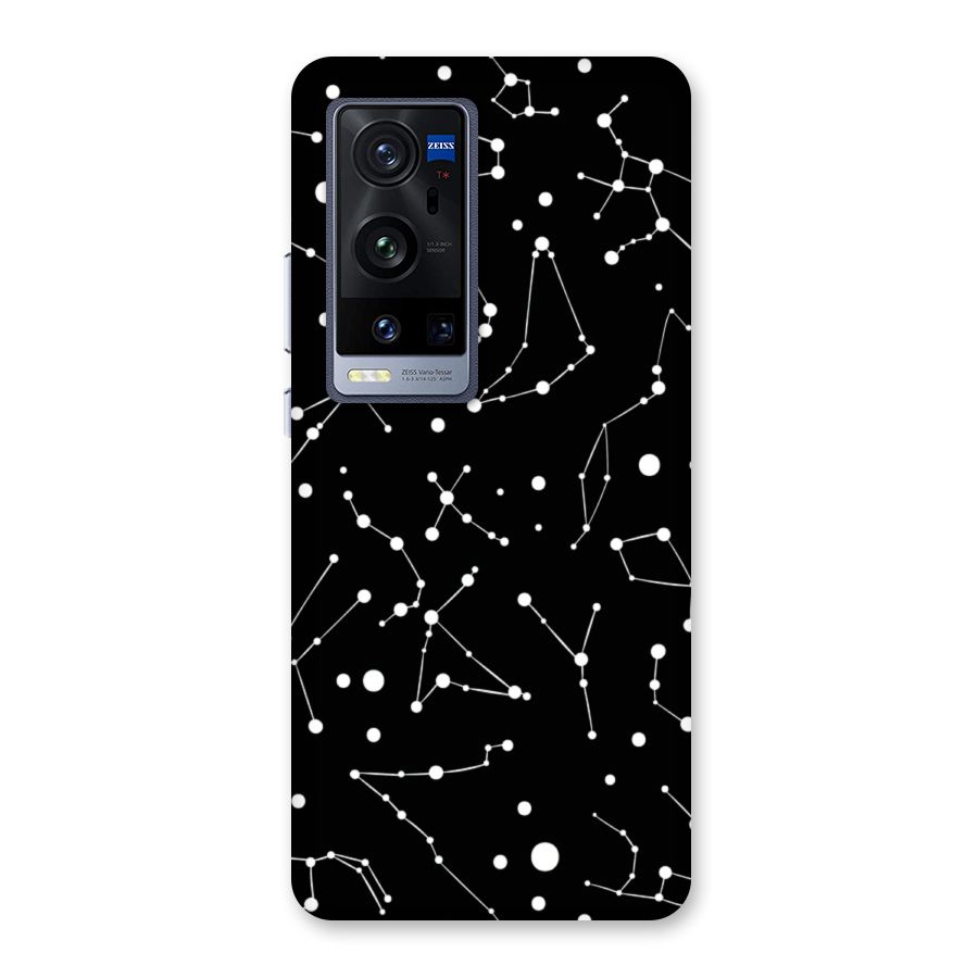 Black Constellation Pattern Back Case for Vivo X60 Pro Plus