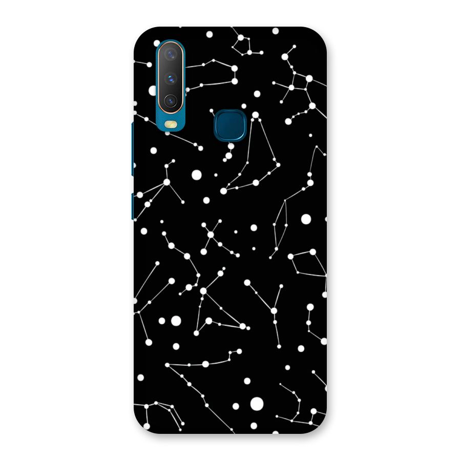 Black Constellation Pattern Back Case for Vivo Y11