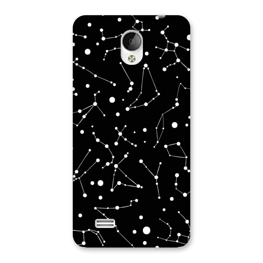 Black Constellation Pattern Back Case for Vivo Y21