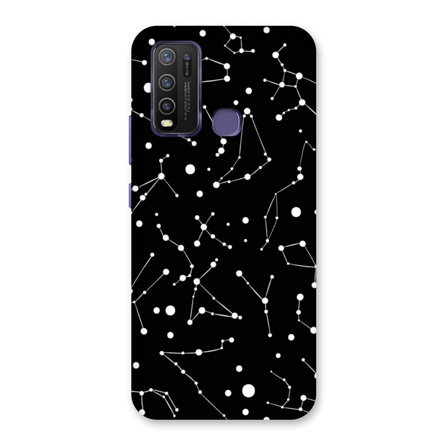 Black Constellation Pattern Back Case for Vivo Y50