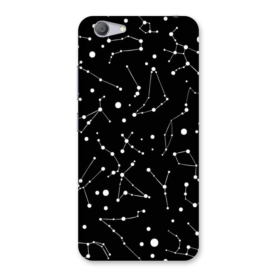 Black Constellation Pattern Back Case for Vivo Y53