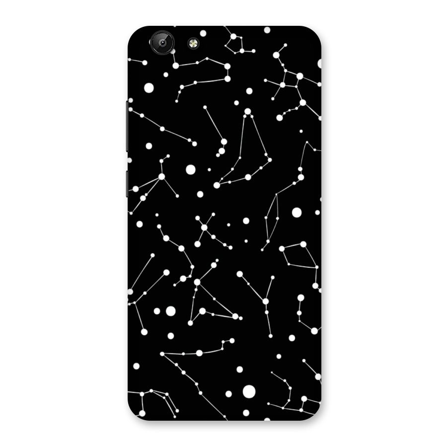 Black Constellation Pattern Back Case for Vivo Y69