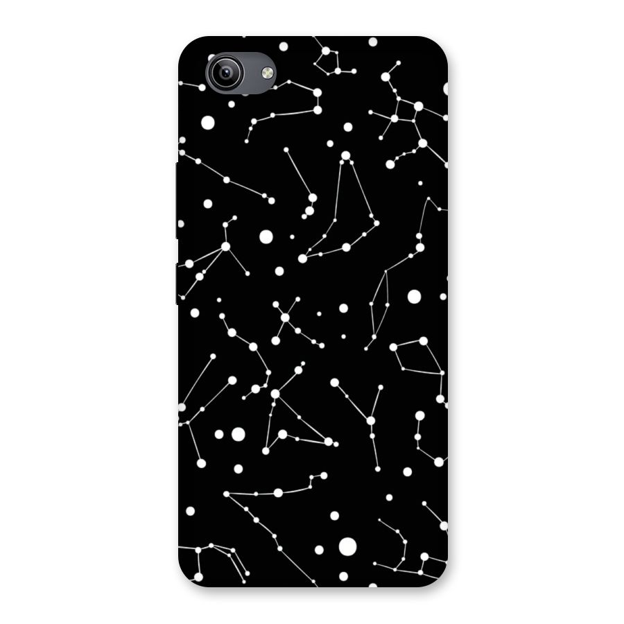 Black Constellation Pattern Back Case for Vivo Y81i