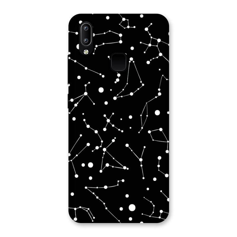 Black Constellation Pattern Back Case for Vivo Y93