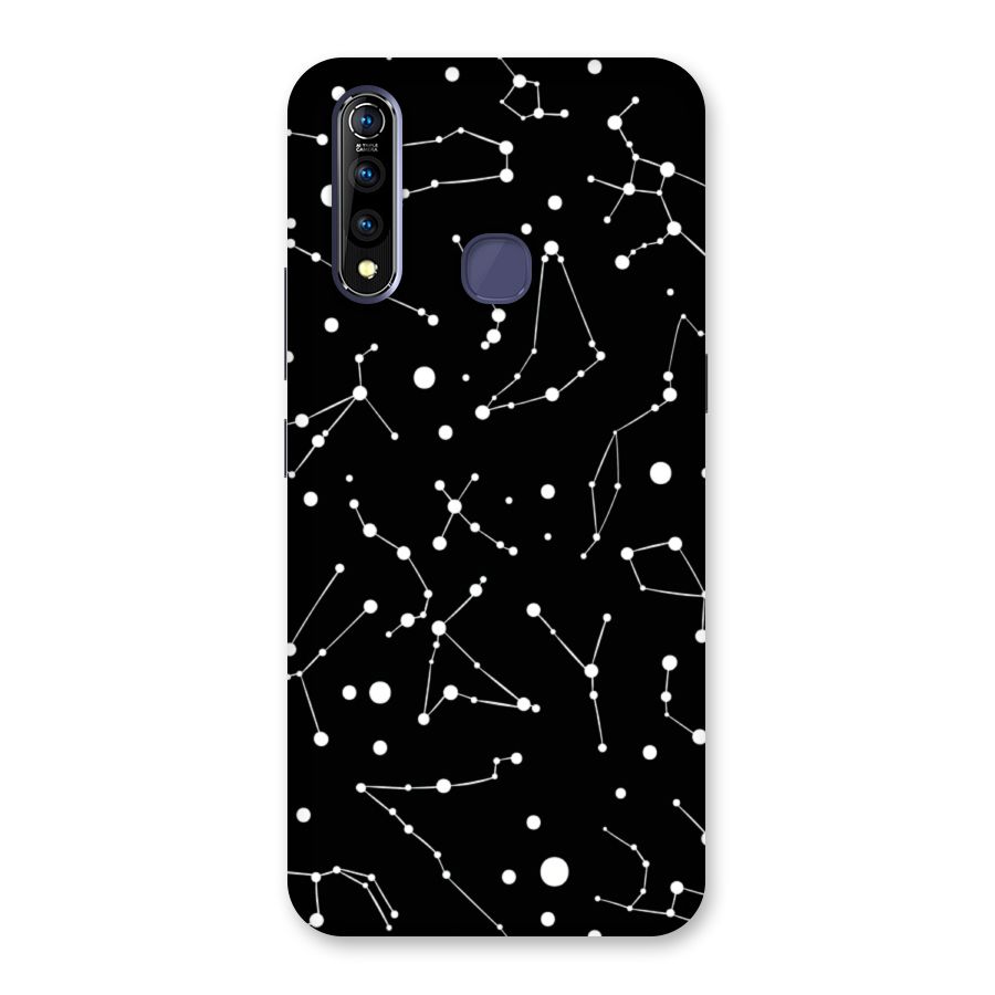 Black Constellation Pattern Back Case for Vivo Z1 Pro