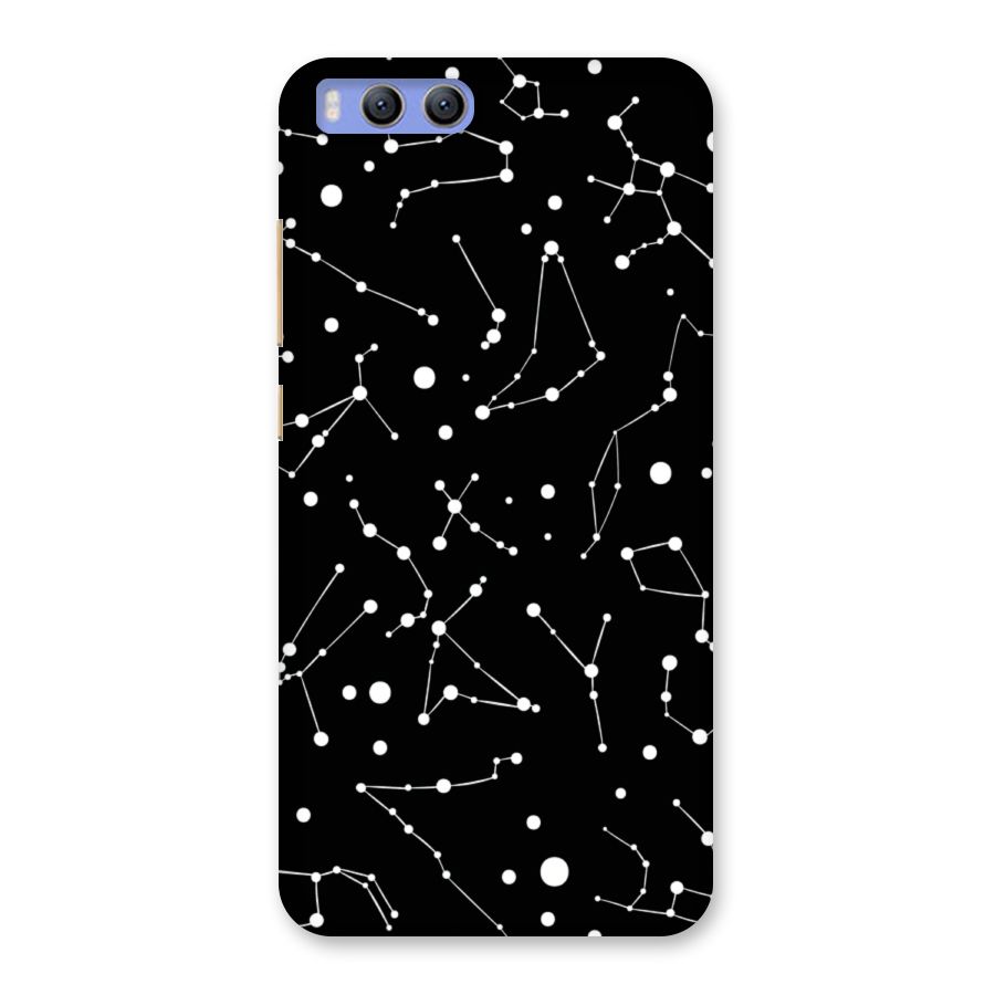 Black Constellation Pattern Back Case for Xiaomi Mi 6
