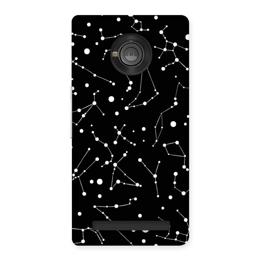 Black Constellation Pattern Back Case for Yu Yunique