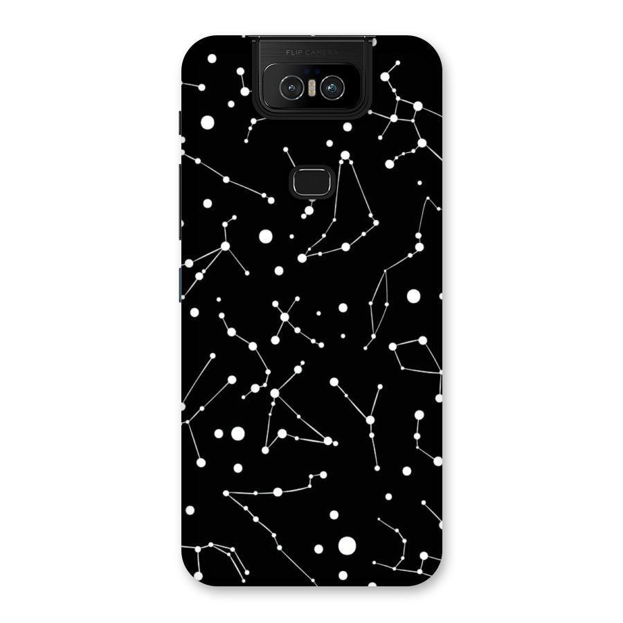 Black Constellation Pattern Back Case for Zenfone 6z