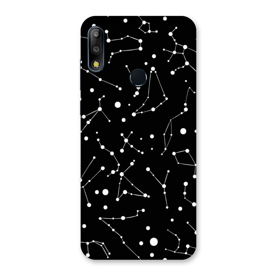 Black Constellation Pattern Back Case for Zenfone Max Pro M2