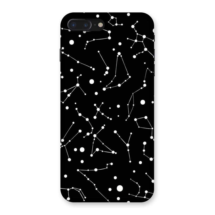 Black Constellation Pattern Back Case for iPhone 7 Plus