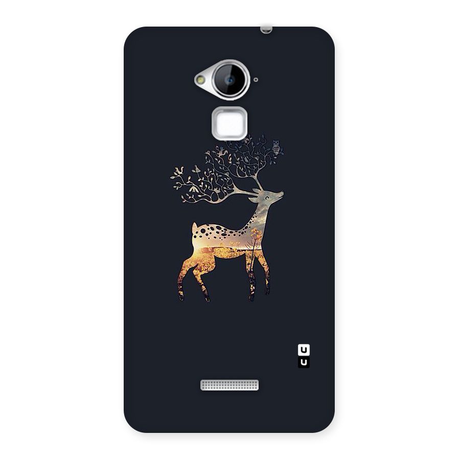 Black Deer Back Case for Coolpad Note 3