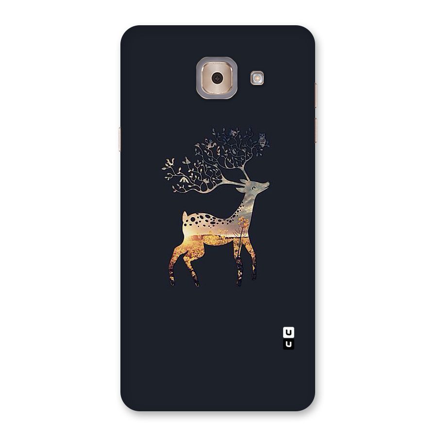 Black Deer Back Case for Galaxy J7 Max