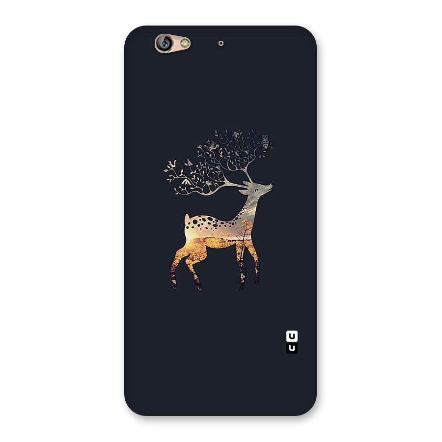 Black Deer Back Case for Gionee S6