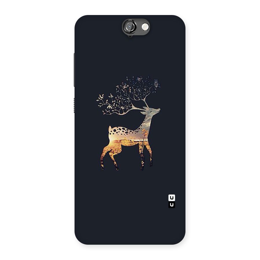 Black Deer Back Case for HTC One A9