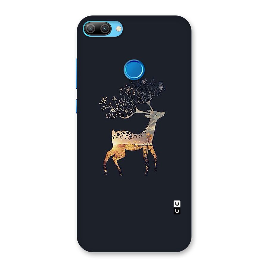Black Deer Back Case for Honor 9N